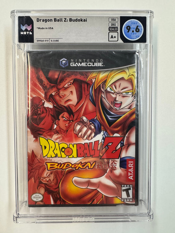 Dragon Ball Z: Budokai Gamecube 2002 WATA 9.6 SEALED A+ Seal