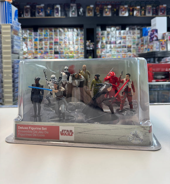 Disney Star Wars The Last Jedi Deluxe Figurine Set SEALED NIB