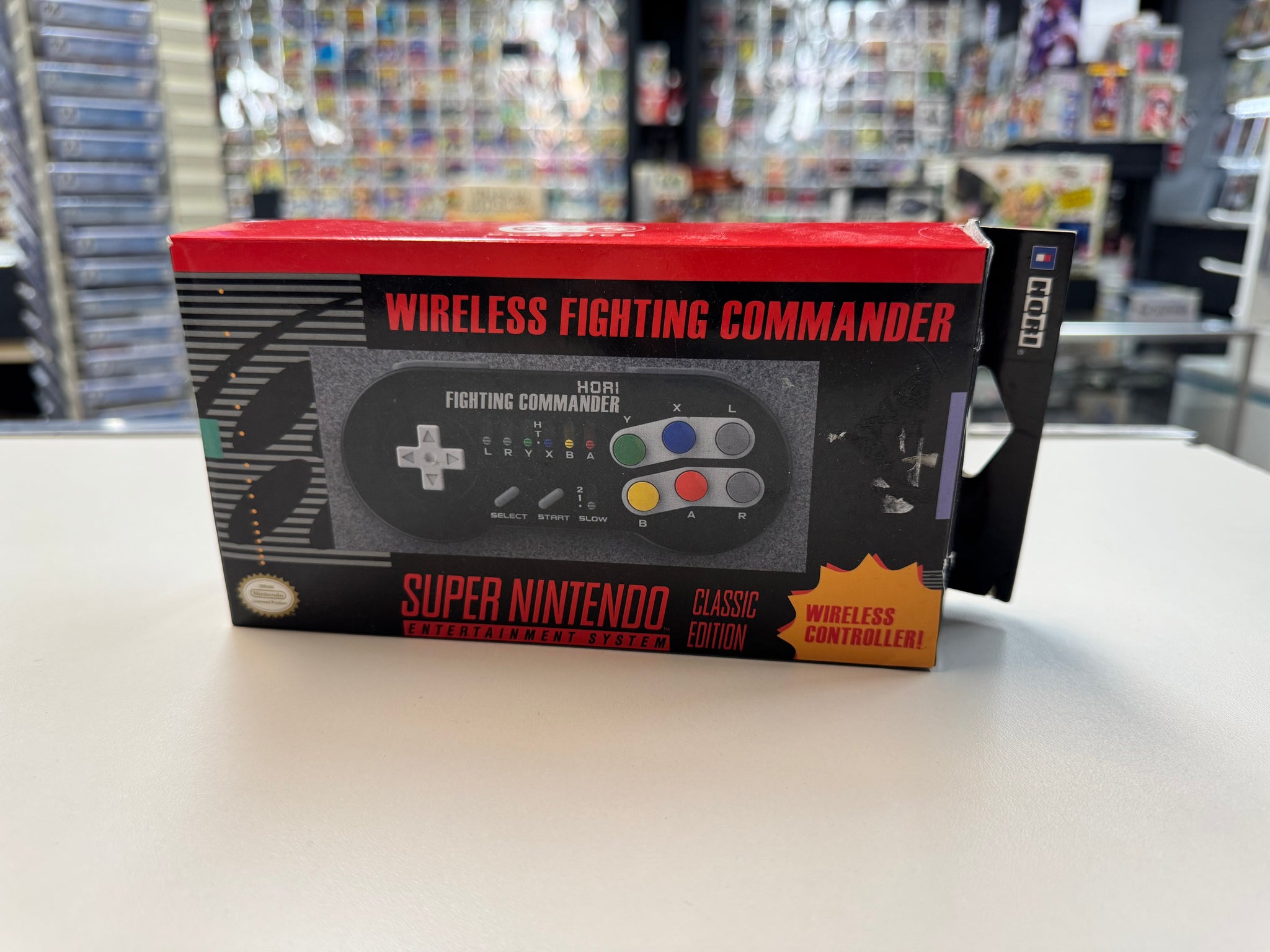 HORI SNES Classic Edition Fighting Commander Controller Wireless NO US ...