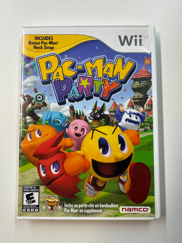 Pac-Man Party 2006 Nintendo Wii Complete in Box CIB