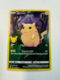 Pokemon TCG 2021 Pikachu Celebrations 25th Full Art 005/025