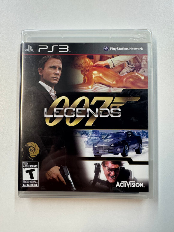 007 Legends Playstation PS3 2012 Sealed