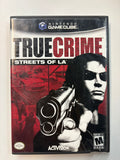 True Crime Streets of LA 2001 Nintendo Gamecube CIB w/ Manual