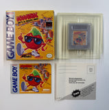 Kwirk He's A-Maze-Ing Gameboy 1990 Complete in Box CIB