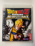 Dragon Ball Z Burst Limit 2008 Playstation 3 PS3 CIB Complete in Box