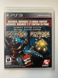 Bioshock 1-2 Ultimate Rapture Edition Playstation 3 PS3 CIB Complete in Box