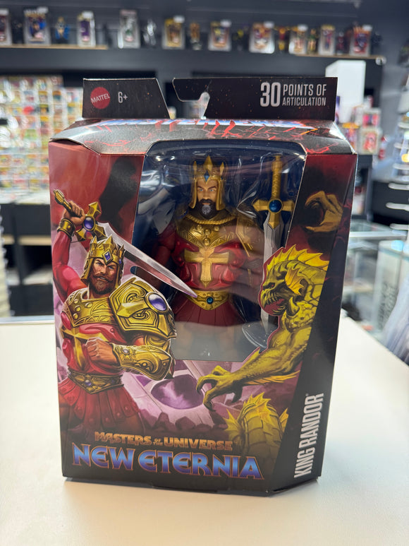 Mattel 2024 Masters of the Universe New Eternia King Randor SEALED NIB