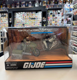 Hasbro 2008 G.I Joe Ram Cycle / Cobra Flight Pod w/ Tele-Viper & CPL Breaker