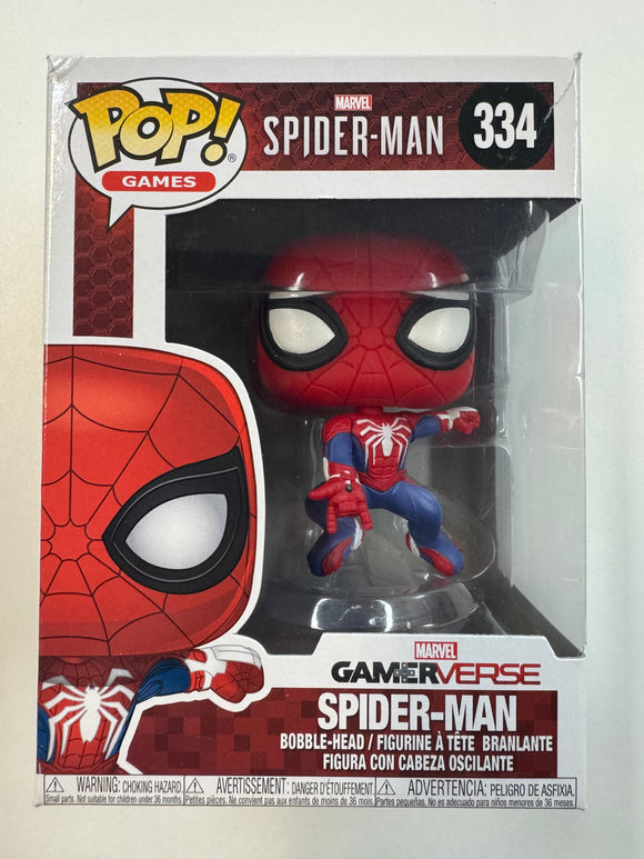 Funko Pop! Games Spider-Man Gamer-Verse Vinyl Bobble Head #334