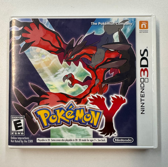 Pokemon Y 2013 Nintendo 3DS CIB w/ Manual