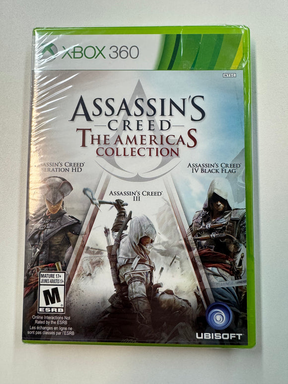 Assassin's Creed The Americas Collection 2014 Microsoft XBOX 360 Sealed