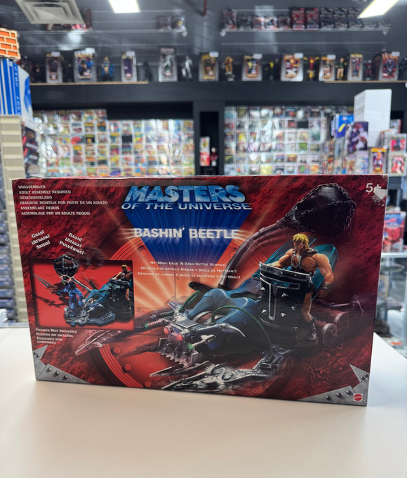 2002 Mattel Masters of the Universe He-Man Bashin Beetle SEALED NIB