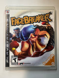 Face Breaker 2008 PlayStation 3 PS3 CIB Complete in Box