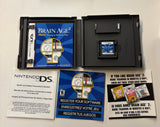 Brain Age 2 2007 Nintendo DS CIB w/ Manual