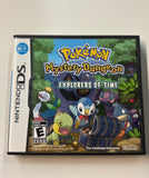 Pokemon Mystery Dungeon Explorers of Time Nintendo DS CIB w/ Manual