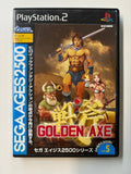 Golden Axe Sega Ages 2500 PlayStation 2 CIB Complete In Box