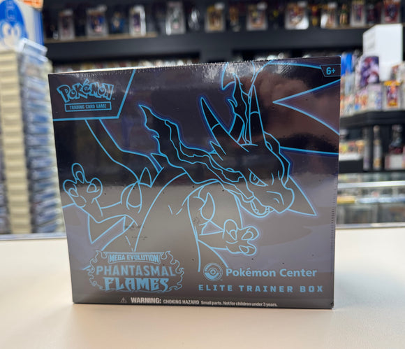 Mega Evolution Phantasmal Flames 2025 Pokemon Center Excl. ETB SEALED