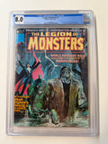 Legion of Monsters #1 CGC 8.0 (1975) Origin & 1st Appearance