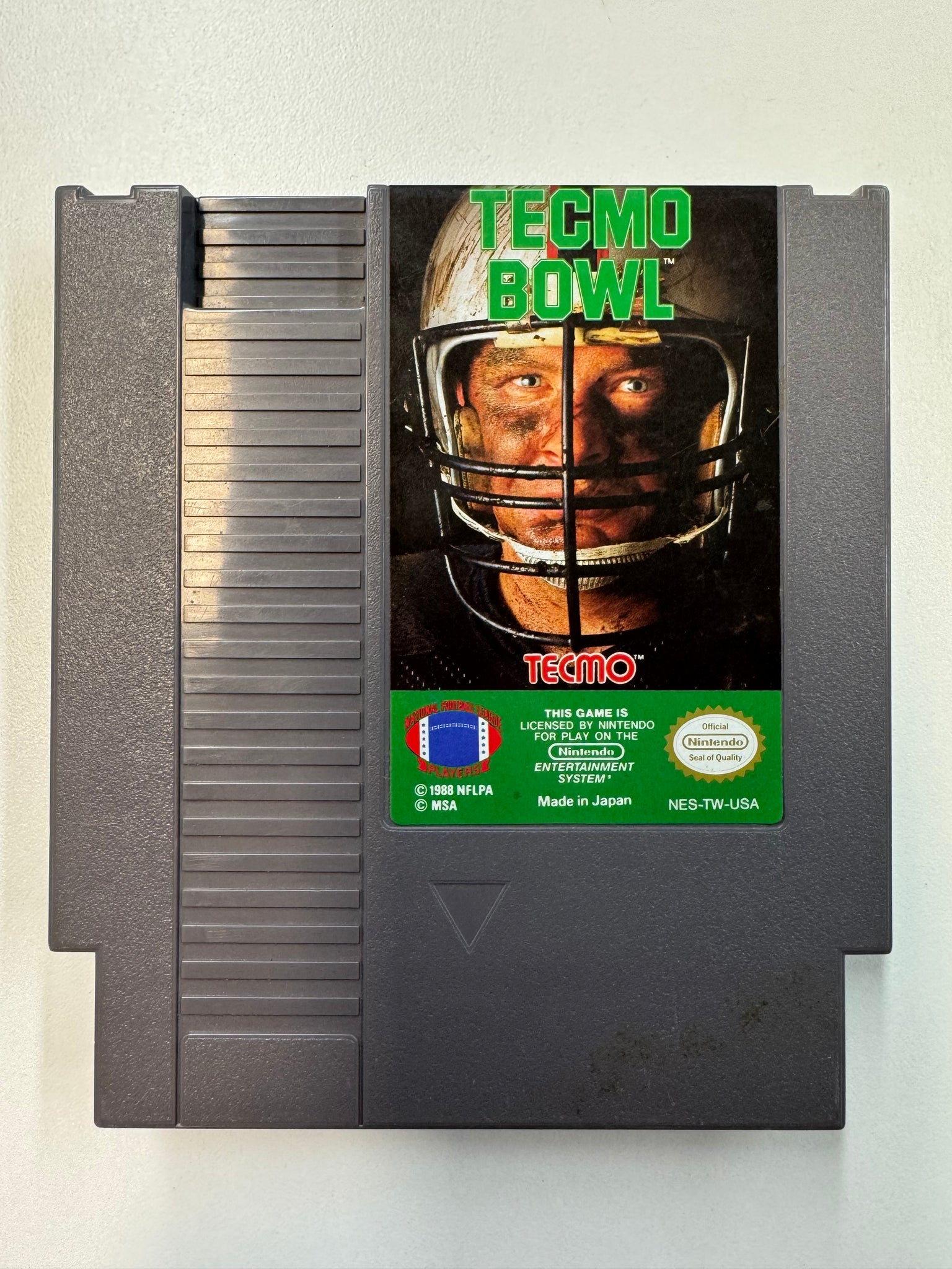 Techmo Bowl NES Nintendo 1989 Authentic Cartridge Only – Ultimate Key ...