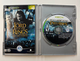 Lord of the Rings The Two Towers Platinum Hits Microsoft XBOX CIB