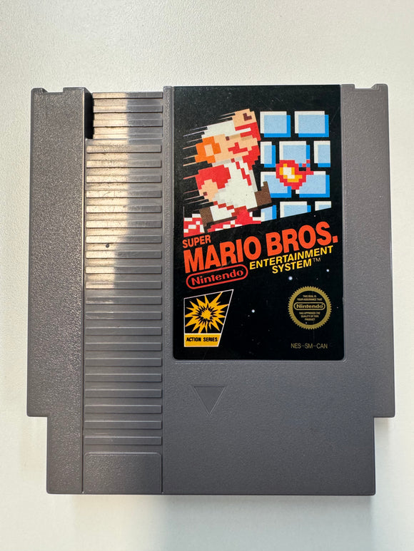Super Mario Bros NES Nintendo 1988 Authentic Cart - Canadian Version