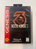 Mortal Kombat 3 1995 Sega Genesis CIB Complete in Box