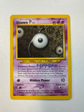 Pokémon TCG Unown P Neo Destiny Non-Holo 58/105 MINT