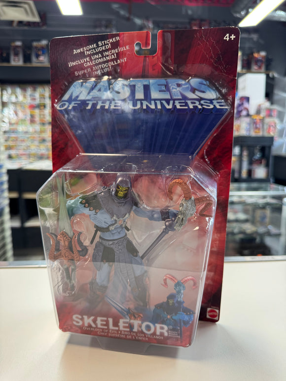2001 Mattel Masters of the Universe Skeletor SEALED NIP