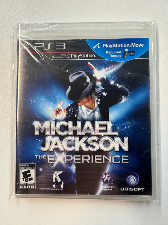Michael Jackson The Experience Playstation PS3 2011 Sealed