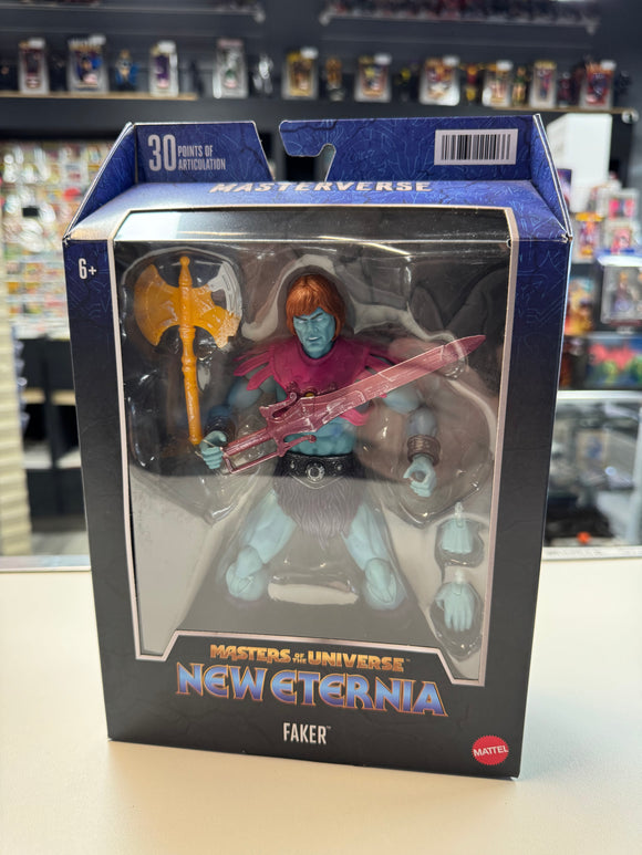 Mattel 2022 MOTU Masterverse New Eternia Faker SEALED NIB