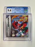 Mega Man Zero 3 Nintendo GBA 2004 CGC 9.4 SEALED H-Seam A+