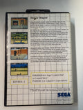 Double Dragon 1988 Sega Arcade CIB Complete in Box