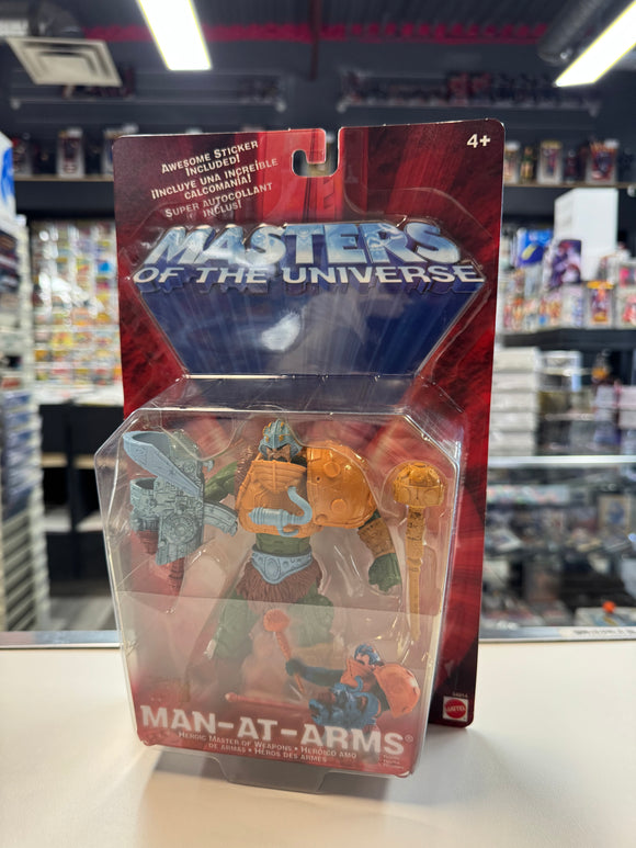 2001 Mattel Masters of the Universe Man-At-Arms SEALED NIP