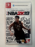 NBA 2K19 Nintendo Switch CIB Complete in Box