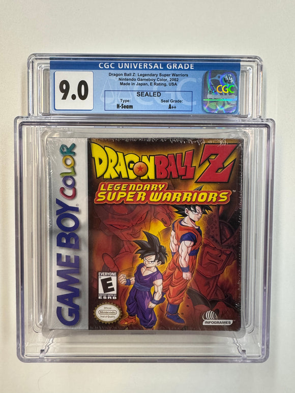 Dragon Ball Z: Legendary Super Warriors GBC 2002 CGC 9.0 SEALED A++