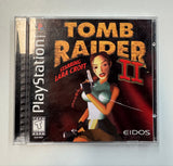 Tomb Raider II Staring Lara Croft 1998 Playstation PS1 CIB Complete In Box