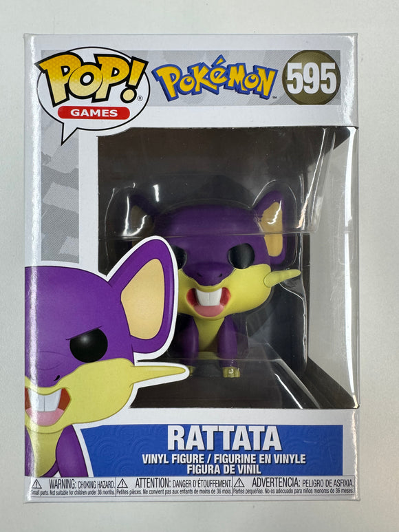 Funko Pop! Rattata Pokemon Vinyl Bobble Head #595