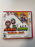 Mario & Luigi Paper Jam 2016 Nintendo 3DS CIB w/ Manual