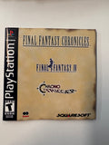 Final Fantasy Chronicles 2001 PlayStation PS1 CIB Complete In Box