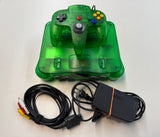 Nintendo 64 N64 Funtastic Jungle Green Console w/ Controller & Expansion Pack