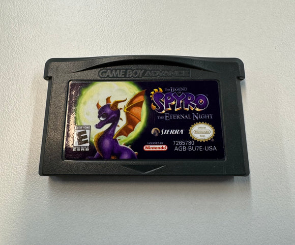 Legend of Spyro The Eternal Light Nintendo Gameboy Advance GBA 2006 Authentic
