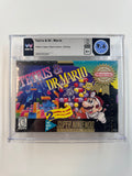 Tetris & Dr. Mario Nintendo SNES 1994 WATA 9.6 SEALED - A+ Seal