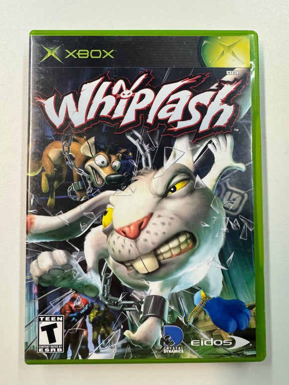 Whiplash 2003 Microsoft XBOX CIB Complete in Box