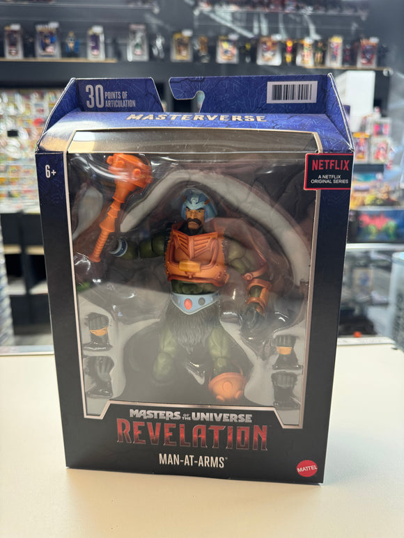 Mattel 2021 MOTU Masterverse Revelation Man-At-Arms SEALED NIB