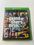 Grand Theft Auto V Premium Edition 2014 XBOX ONE CIB Complete In Box