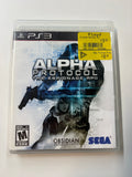 Alpha Protocol The Espionage RPG PlayStation 3 PS3 CIB Complete in Box