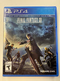 Final Fantasy XV 2016 Playstation 4 PS4 CIB Complete in Box