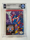 Captain America & The Avengers NES 1991 WATA 9.2 SEALED A Seal