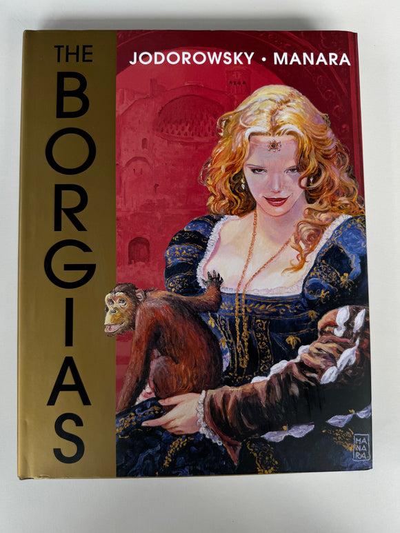 The Borgias Hardcover 1st Edition Milo Manor cover & art Dark Horse 2014
