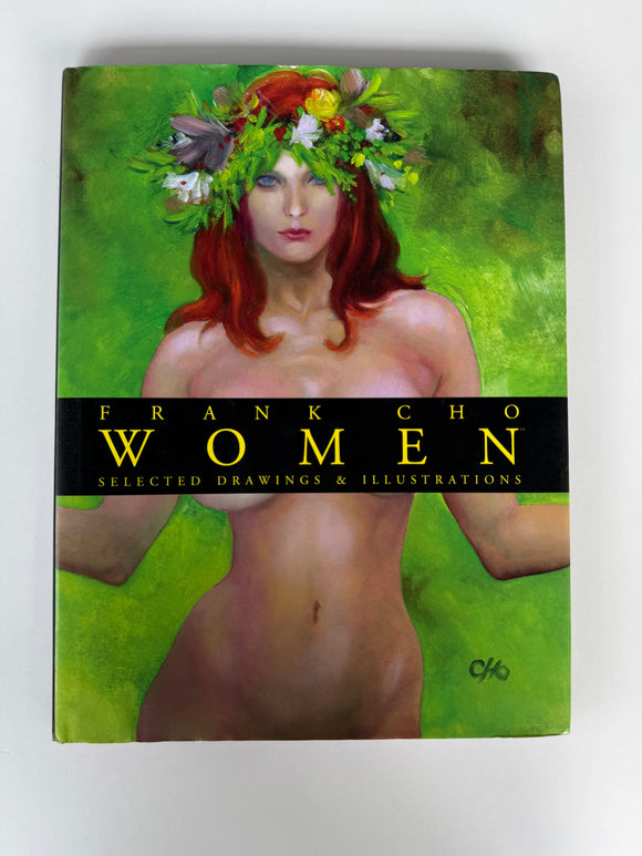 Frank Cho Women: Selected Drawings & Illustration Hardcover GOOD GIRL ART!